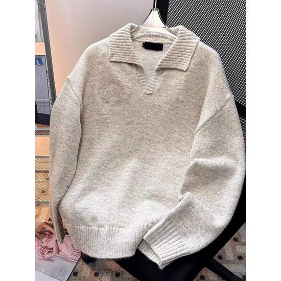 High-quality knitted sweater